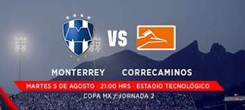 Monterrey vs Correcaminos en Vivo 2014