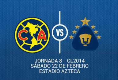 America vs Pumas en Vivo - Liga MX 2014