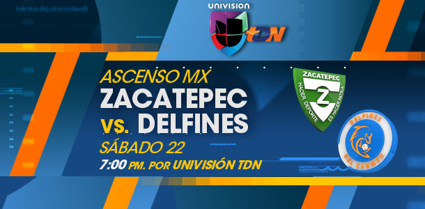 Zacatepec vs Delfines en Vivo