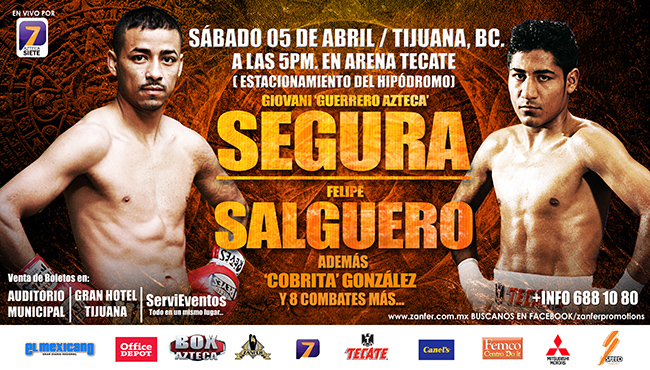 Giovani Segura vs Felipe Salguero en Vivo