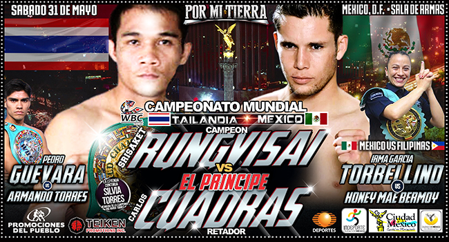 Carlos Cuadras vs Srisaket Sor Rungvisai en Vivo