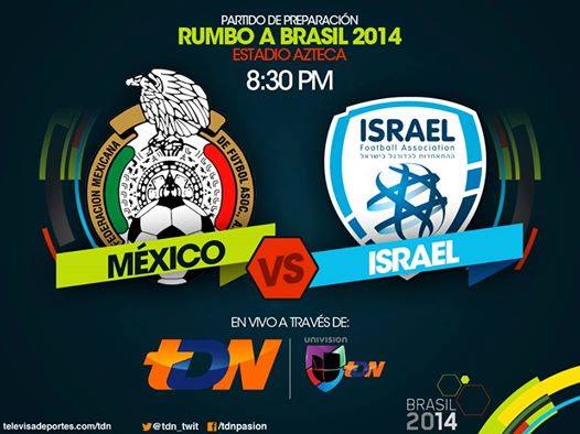 México vs Israel en Vivo