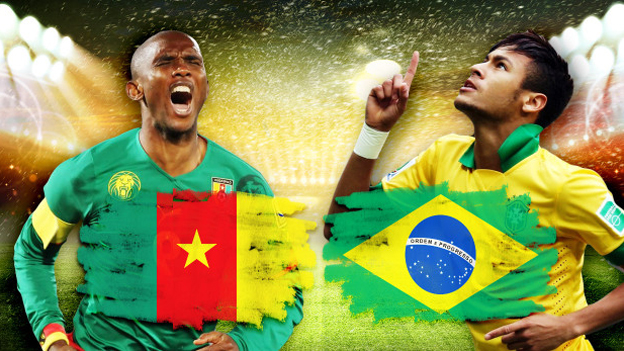  Camerún vs Brasil en Vivo 2014