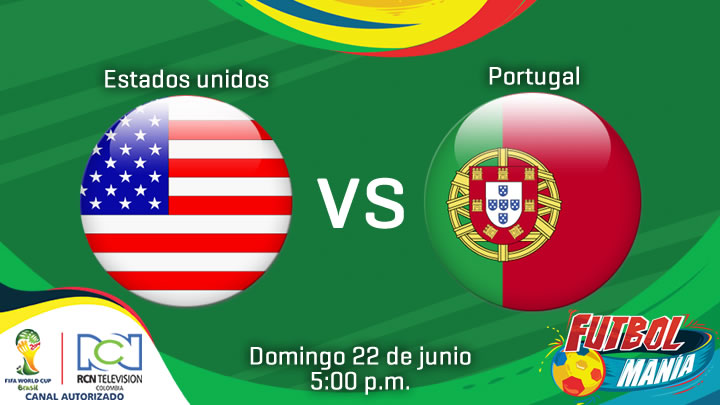 En Vivo Estados Unidos vs Portugal 2014