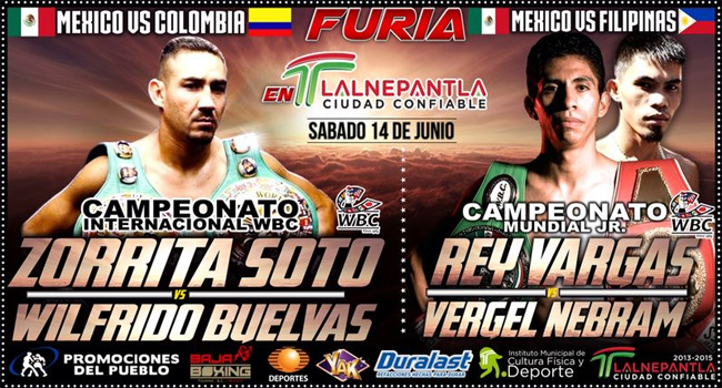 Humberto "Zorrita" Soto vs Wilfrido Buelvas en Vivo 2014