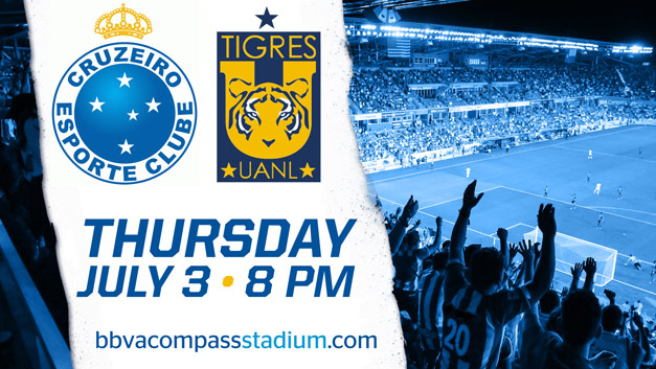 Amistoso Tigres vs Cruzeiro 2014