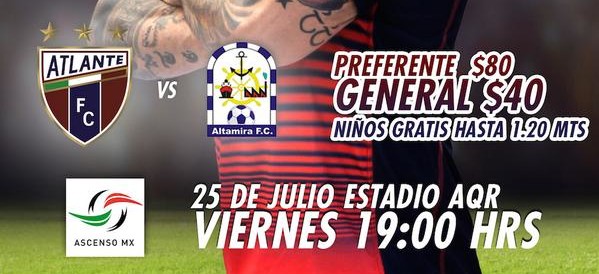 Atlante vs Altamira en Vivo 2014