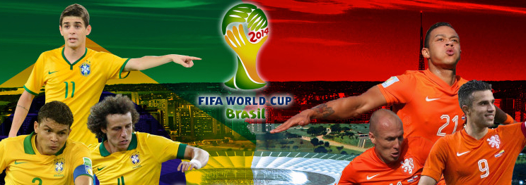 Brasil vs Holanda en Vivo 2014