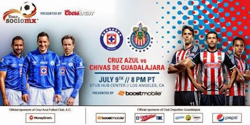 Chivas vs Cruz Azul en Vivo 2014