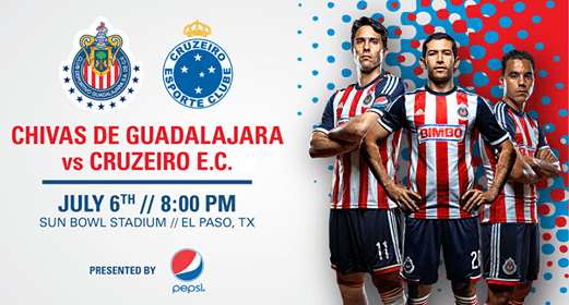 Chivas vs Cruzeiro en Vivo 2014