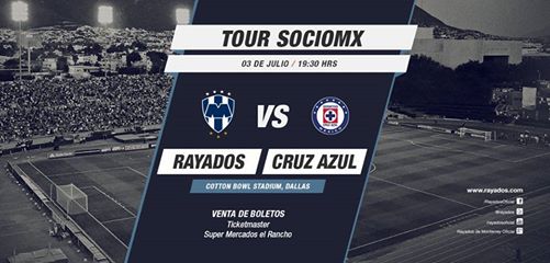 Cruz Azul vs Monterrey en Vivo Amistoso 2014