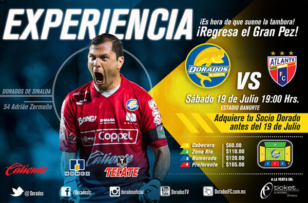 Dorados vs Atlante en Vivo 2014