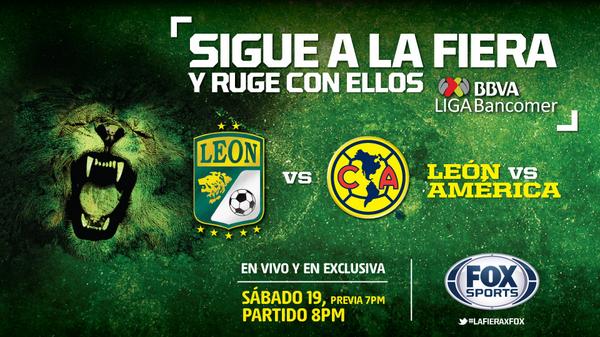 León vs América en Vivo 2014