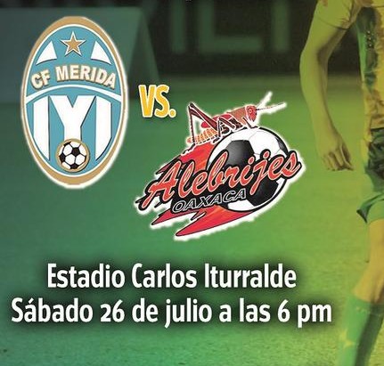 Mérida vs Alebrijes en Vivo 2014