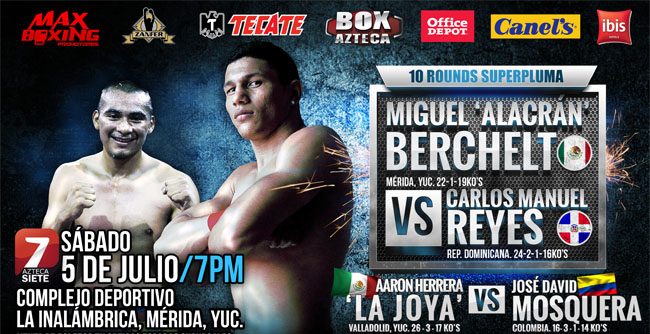 Miguel Berchelt vs Carlos Manuel Reyes en Vivo 2014