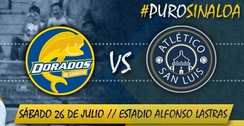 San Luis vs Dorados en Vivo 2014