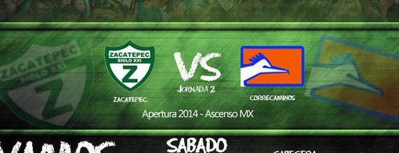 Zacatepec vs Correcaminos en Vivo 2014