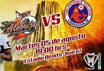 Alebrijes vs Veracruz en Vivo 2014