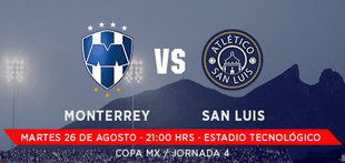 Monterrey vs San Luis en Vivo 2014