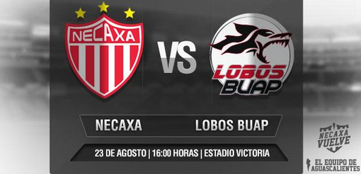 Necaxa vs Lobos BUAP en Vivo 2014