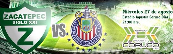 Zacatepec vs Chivas en Vivo 2014