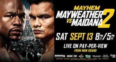 Floyd Mayweather Jr vs Marcos Maidana II en Vivo 2014