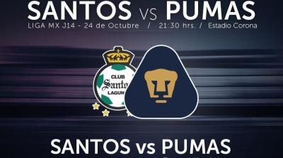 Santos vs Pumas en Vivo 2014