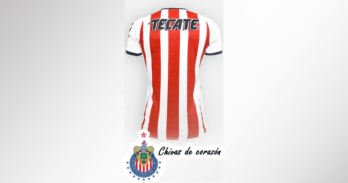 Playera chivas 2017 - 2018 con nombre y número Online