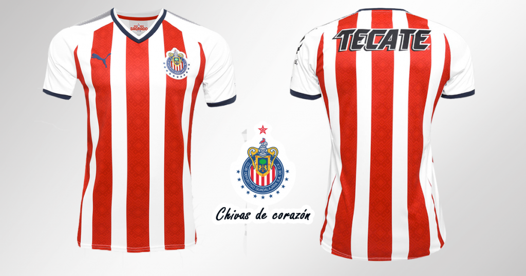 Crear camiseta de las chivas 2017 - 2018 con nombre y numero fondo de pantalla hd